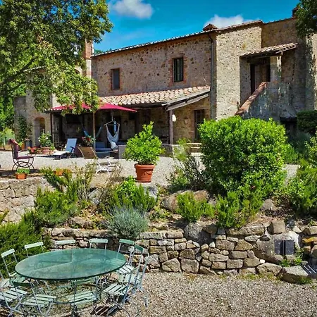 Tuscan With Views Over Maremma Ferienhaus